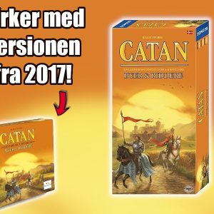 !SUPER TILBUD Catan: Byer & Riddere: 5-6 Spillere - Expansion/Udvidelse (Dansk 5th Edition, MDG106D) (Settlers)