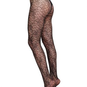 Swedish Stockings | Edith lace tights - S