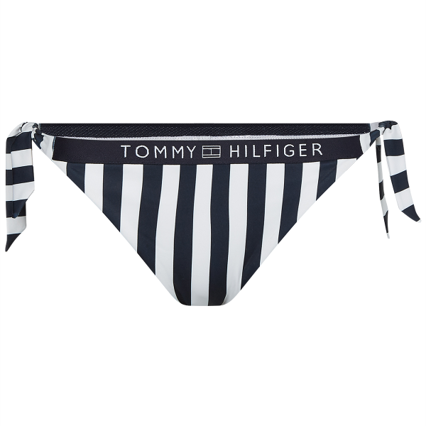Tommy Hilfiger Lingeri Bikini Tai W U, Farve: Sort/Hvid, Størrelse: XS, Dame