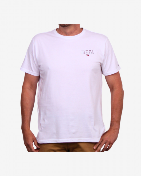 Tommy Hilfiger Lounge signatur t-shirt - Hvid - Str. XL - Modish.dk