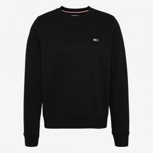 Tommy Hilfiger Original logo dame sweatshirt - Sort - Str. XXS - Modish.dk
