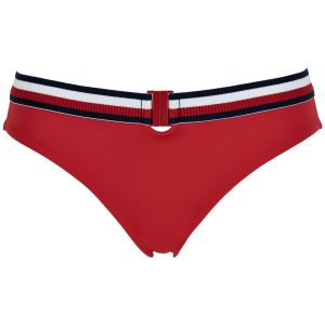Tommy Hilfiger Tai Bikini Trusse, Farve: Rød/blå, Størrelse: XS, Dame