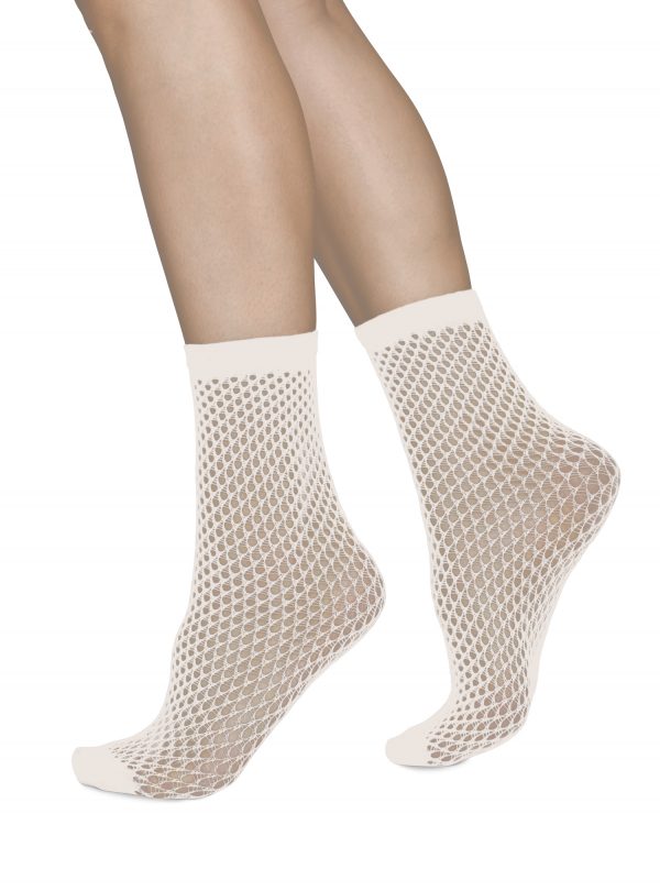 Vera Sock Ivory | Swedish Stockings