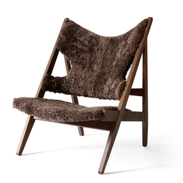 Knitting Lounge Chair Mørke Brun - Audo Copenhagen