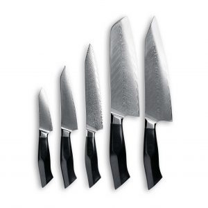 Knivsæt - Complete Set - Black (5 knive)
