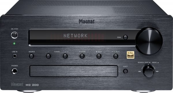 Magnat MC 200 Minianlæg m. DAB+ og Internet Radio (Sort) B-STOCK