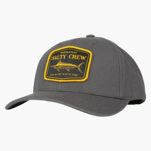 Salty Crew Stealth 6 Panel - Charcoal