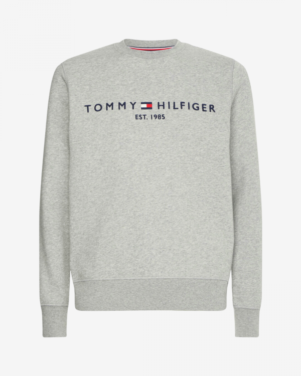 Tommy Hilfiger Klassisk logo sweatshirt - Grå - Str. S - Modish.dk