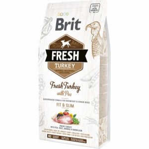 Eldorado - Brit fresh light fit & slim adult kalkun & ærter 12kg - Dog Food