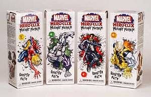 Marvel Heroclix: Mutant Mayhem - 4-Figure Booster Pack