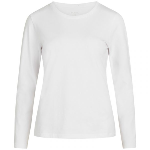 Norvig Ladies O-neck T-shirt, Farve: Hvid, Størrelse: L, Dame