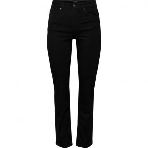 PIECES dame jeans PCDELLY - Black Denim