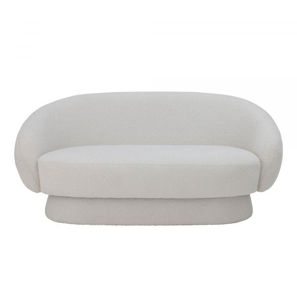 Bloomingville - Ted Sofa, Hvid, Polyester L160 cm
