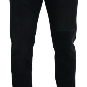 Dolce & Gabbana Sort Skinny Denim Bukser & Jeans