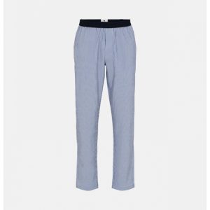 JBS of Denmark MEN Seersucker pyjamas bukser i lyseblå med striber til herre