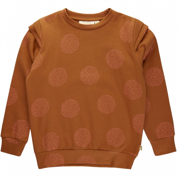 Soft Gallery Pige Sweatshirt i økologisk bomuld - Glazed Ginger - 5Y