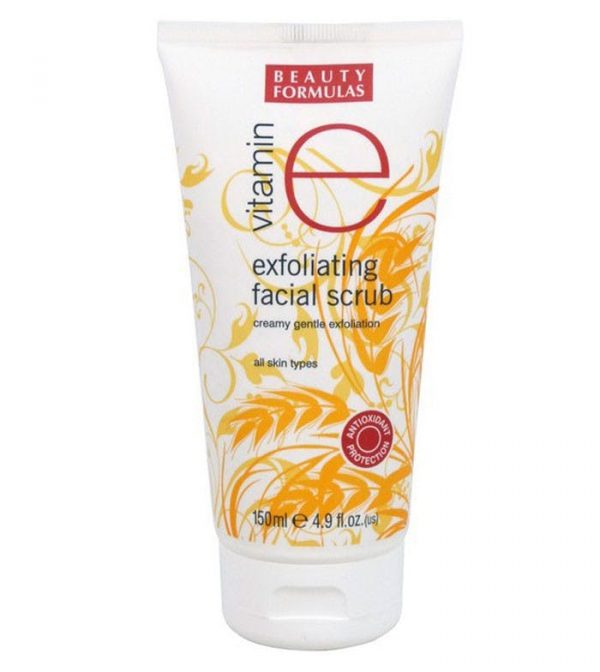 Beauty Formulas Vitamin E Exfoliating Facial Scrub 150 ml