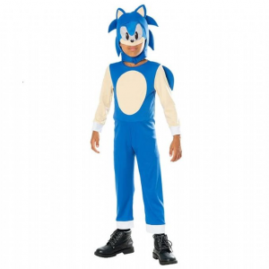 Børnekostume Sonic 128 cm