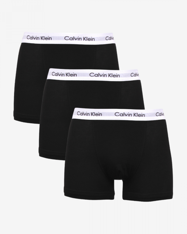 Calvin Klein Underbukser trunks 3-pak - Sort / Hvid - Str. S - Modish.dk