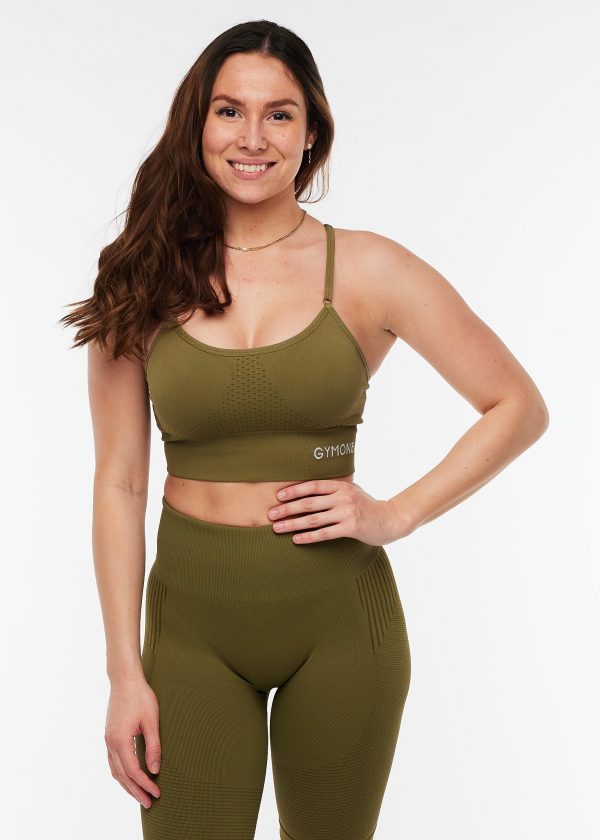 GYMONE HYPE SPORTS TOP OLIVEN - XS