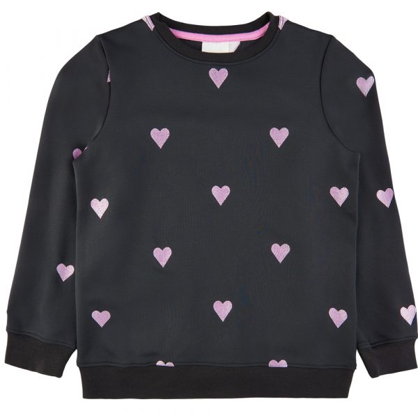 Heart sweatshirt (5-6 år)
