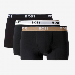 Hugo Boss Boxershorts trunk power 3-pak - Sand WB Mix - Str. XXL - Modish.dk