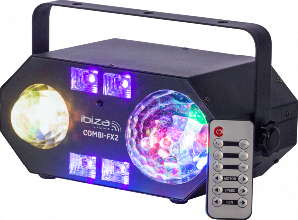 Ibiza Combi FX2 LED Lyseffekt