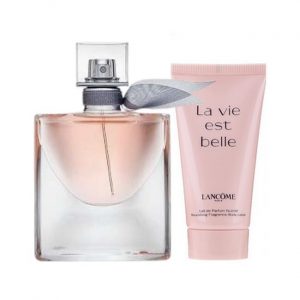 Lancome - La Vie Est Belle Eau de Parfum Sæt - 30 ml Edp & Body Lotion