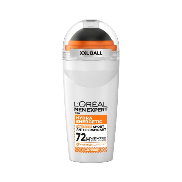 L'Oréal Paris Men Expert Hydra Energetic Extreme Sport 48H Anti-Perspirant Deodorant Roll-On 50 ml