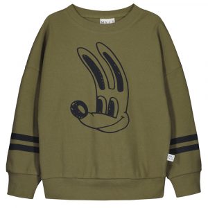 Organic rib sweatshirt (86-92 cm)