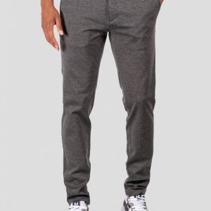 Premium performance pants regular fit i grå - længde 34 - Herre - 40/34 - Stretch bukser