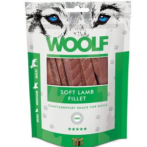 Qpet - Woolf Blød Lammefilet 100g Hundegodbidder - Dog Treats