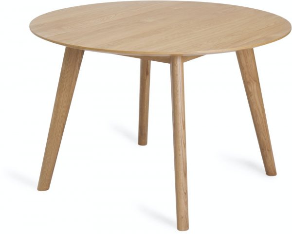 Rho, Rundt spisebord, rundt by Unique Furniture (H: 75 cm. x B: 115 cm. x L: 115 cm., Natur)