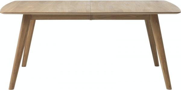 Rho, Spisebord med udtræk by Unique Furniture (H: 74 cm. x B: 100 cm. x L: 270 cm., Natur)