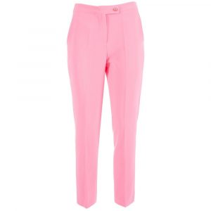 Yes Zee Pink Polyester Bukser & Jeans