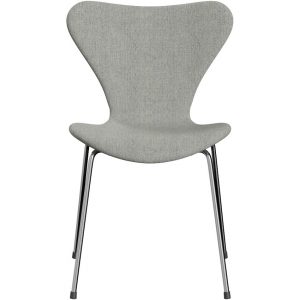 3107 stol, fuldpolstret Hallingdal 110/krom stel af Arne Jacobsen