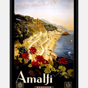 Amalfi Vintage Plakat