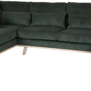Bella U-sofa, Mørkegrøn