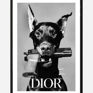 Dior Dog Plakat