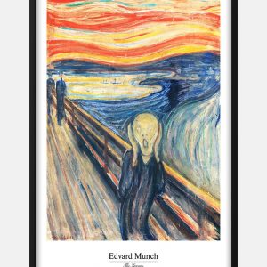 Edvard Munch - The Scream Plakat