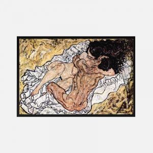 Egon Schiele -The Embrace Plakat