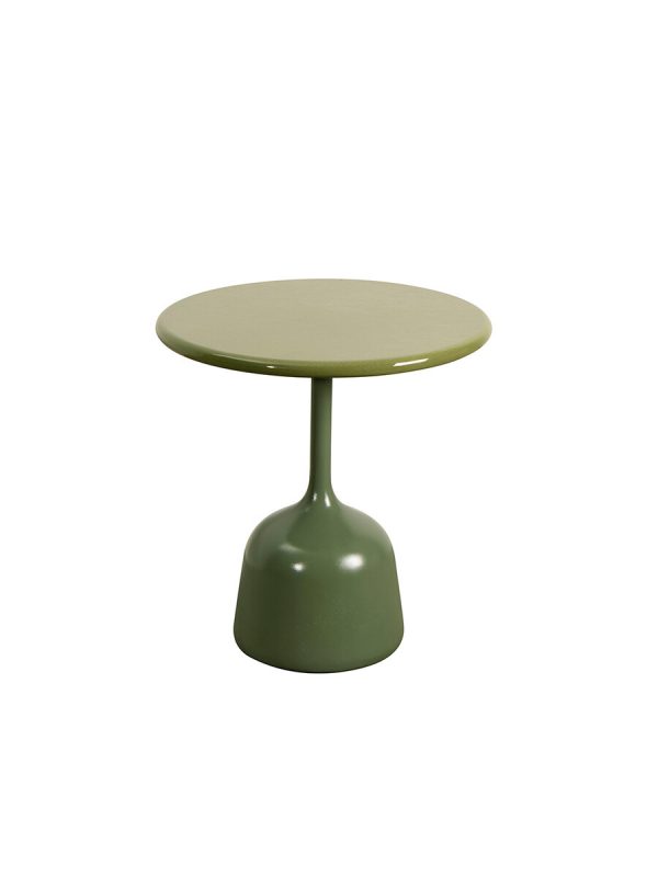 Glaze sofabord, lille fra Cane-line (Green, Green aluminium)