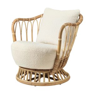 Grace Lounge Chair fra Gubi
