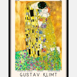 Gustav Klimt - The Kiss Plakat