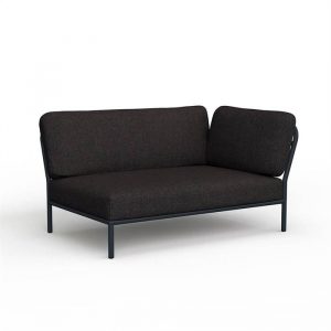 HOUE - LEVEL lounge sofa - Sooty grey - Højrevendt