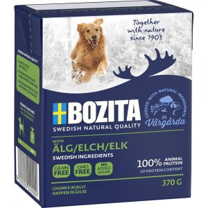 Imazo - Bozita Naturals Elg, Vådfoder 370gr - Dog Food