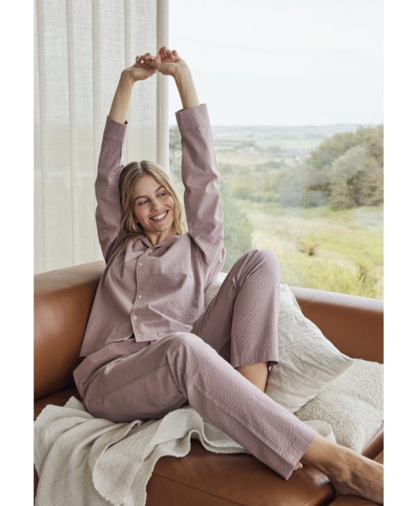 JBS Of Denmark Women bambus pyjamasbukser i rose til kvinder