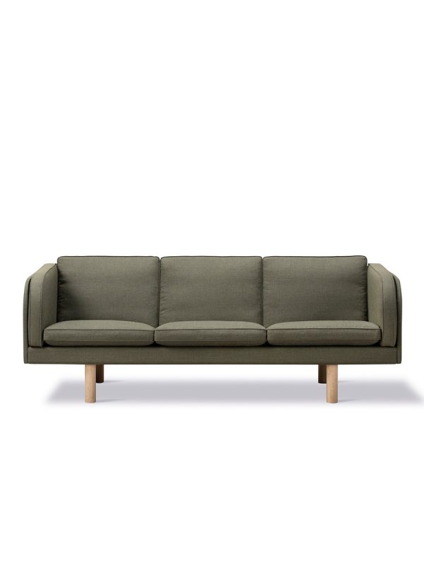JG 3 pers. Sofa fra Fredericia Furniture (Stofgruppe 1, Eg lys olie)