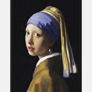 Johannes Vermeer - Girl With the Pearl Earring Plakat