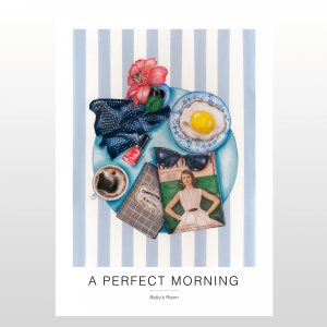 Kunstplakat "A perfect morning" 50 x 70 cm.